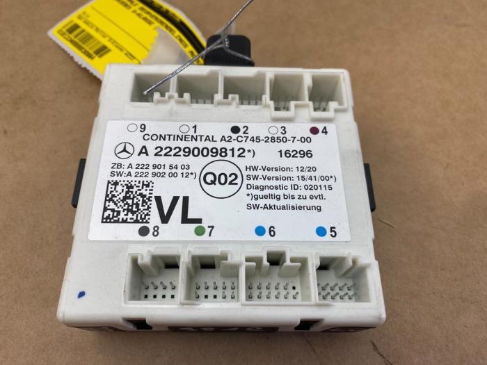 Module verrouillage central des portes Mercedes S-Klasse