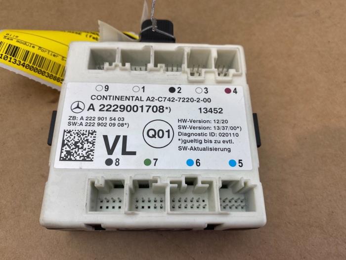 Module verrouillage central des portes Mercedes S-Klasse
