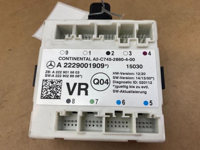 Central door locking module Mercedes S-Klasse