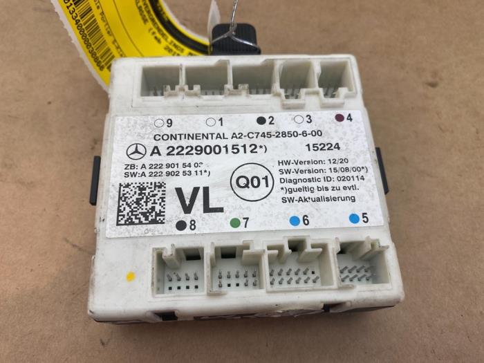 Module verrouillage central des portes Mercedes S-Klasse