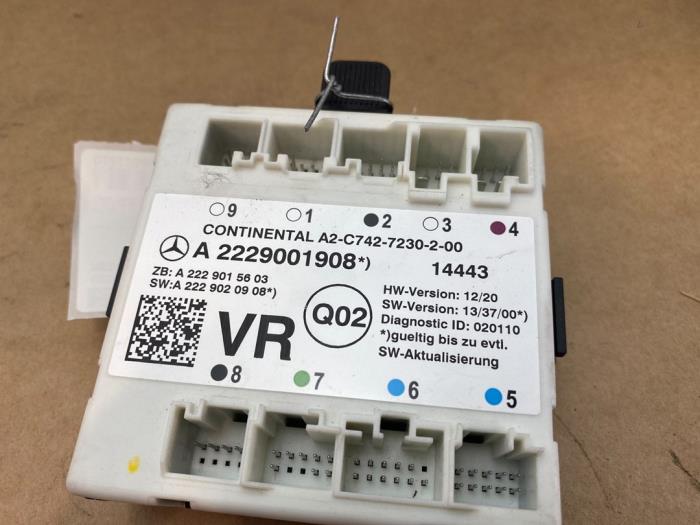 Module verrouillage central des portes Mercedes S-Klasse