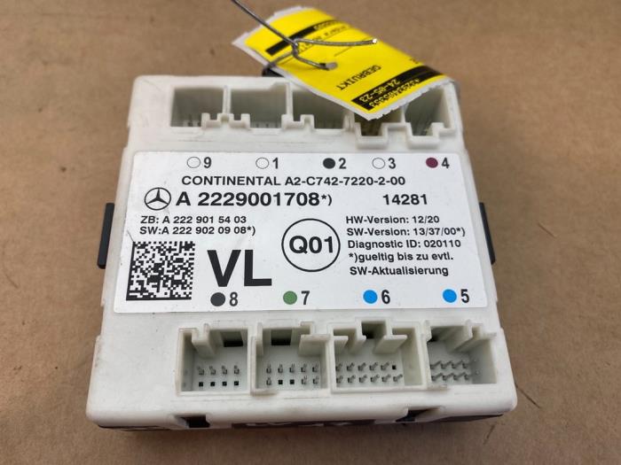 Modul centralnego zamka Mercedes S-Klasse