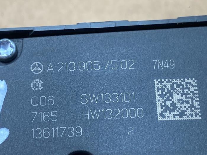 Commutateur chauffage siège Mercedes GLC-Klasse
