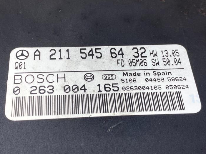 Modul (rózne) Mercedes E-Klasse