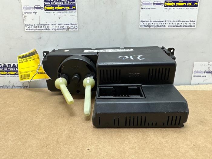 Panneau de commandes chauffage Mercedes E-Klasse
