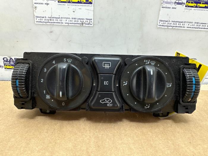 Panneau de commandes chauffage Mercedes E-Klasse