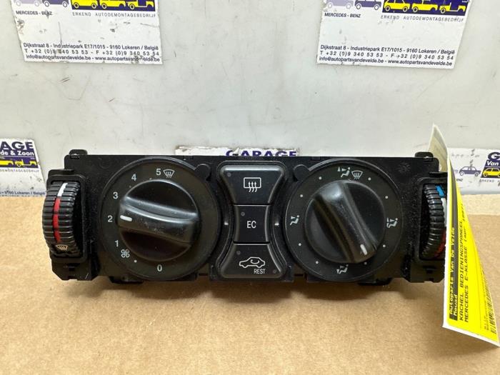 Heater control panel Mercedes E-Klasse
