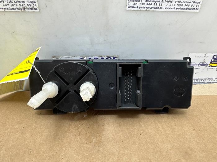 Panel de control de calefacción Mercedes E-Klasse