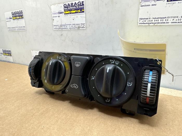Panneau de commandes chauffage Mercedes E-Klasse