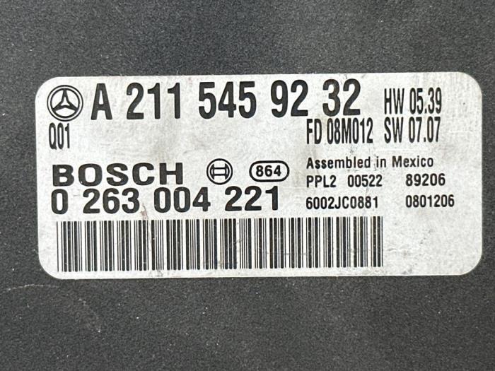 Parking assist computer Mercedes E-Klasse