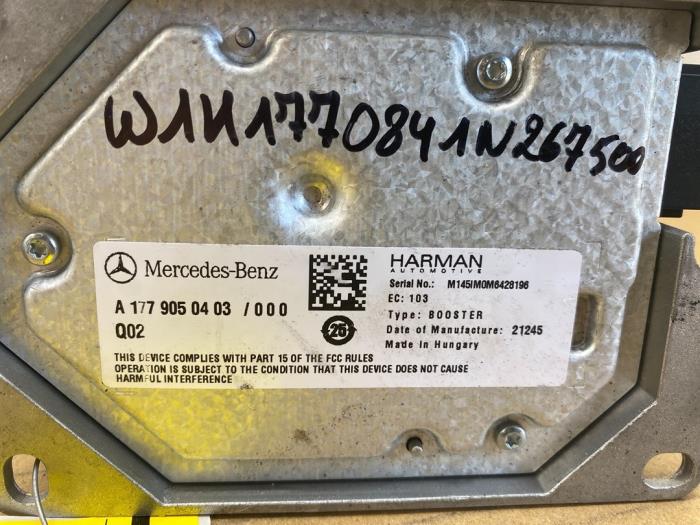 Radio amplifier Mercedes A-Klasse