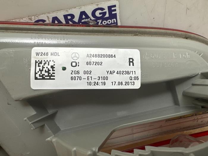 Luz trasera derecha Mercedes B-Klasse