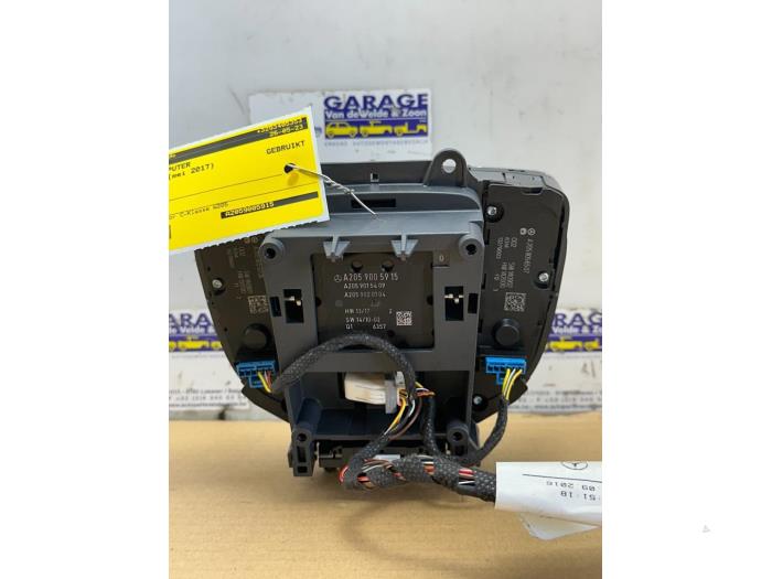 On-board computer controller Mercedes C-Klasse