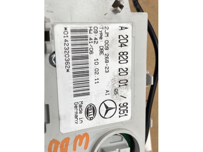 Oswietlenie wewnetrzne przód Mercedes C-Klasse