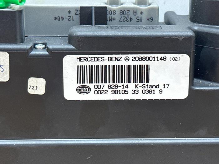 Central locking motor Mercedes CLK