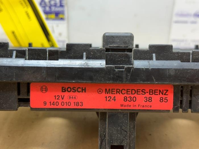 Panneau de commandes chauffage Mercedes E-Klasse