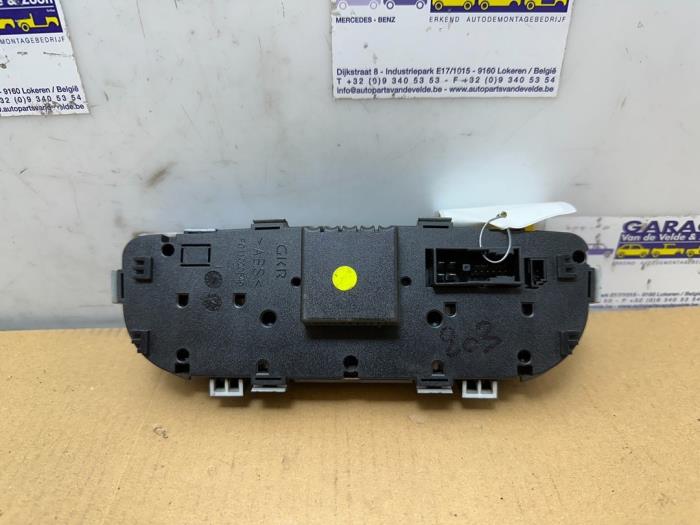 Panneau de commandes chauffage Mercedes C-Klasse