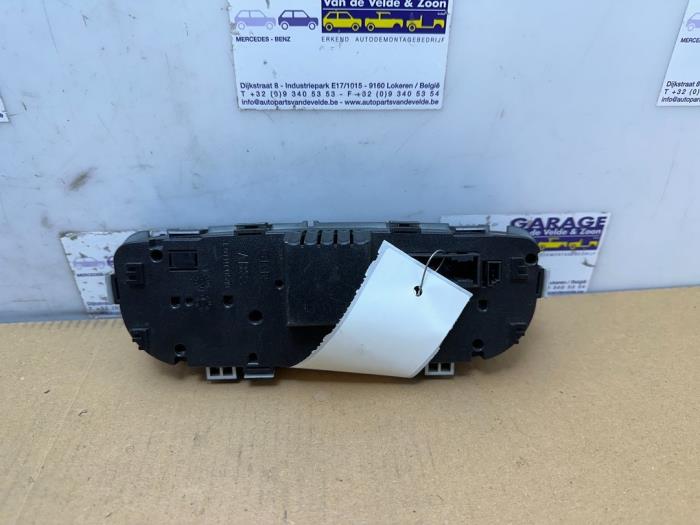 Panneau de commandes chauffage Mercedes C-Klasse