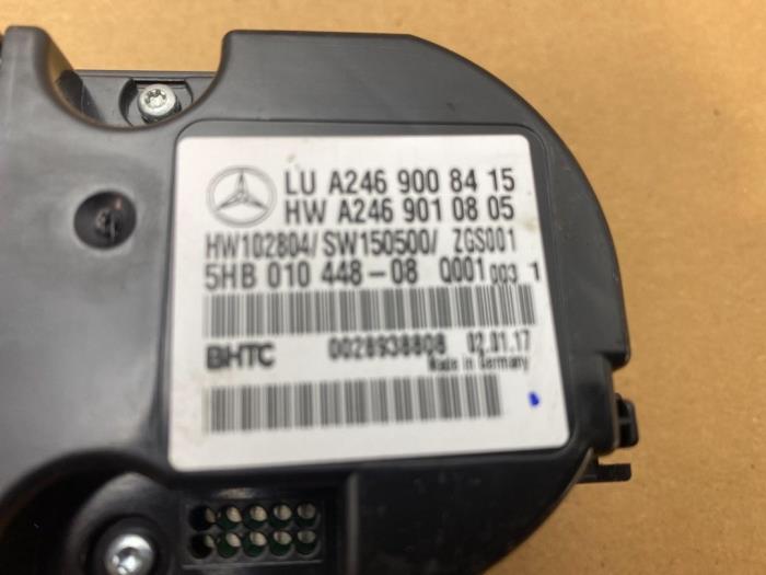 Panneau de commandes chauffage Mercedes B-Klasse
