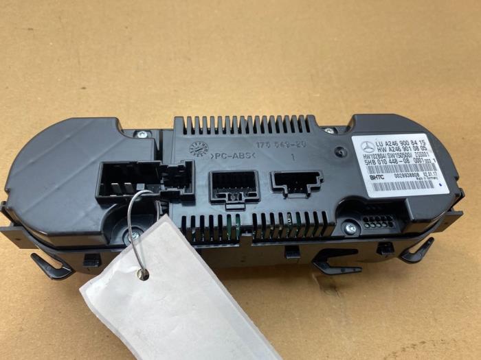 Panneau de commandes chauffage Mercedes B-Klasse