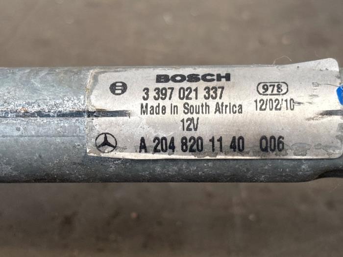 Wiper motor + mechanism Mercedes C-Klasse