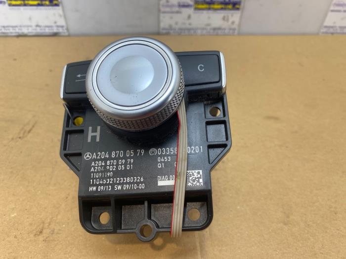 Bediening boordcomputer Mercedes C-Klasse