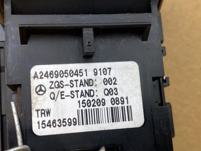 Mechanizm hamulca recznego Mercedes A-Klasse