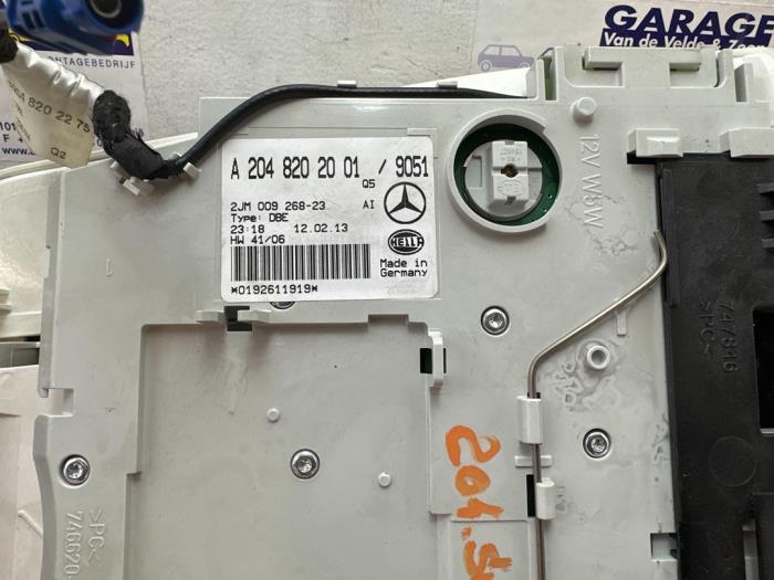 Oswietlenie wewnetrzne przód Mercedes C-Klasse