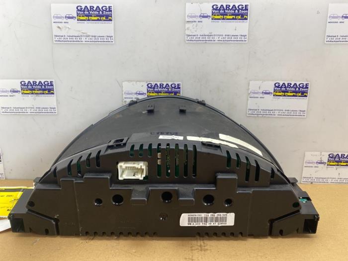 Odometer KM Mercedes C-Klasse