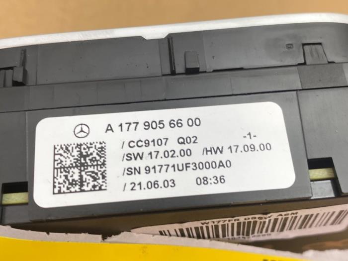 Stoelverstellings Schakelaar Mercedes A-Klasse