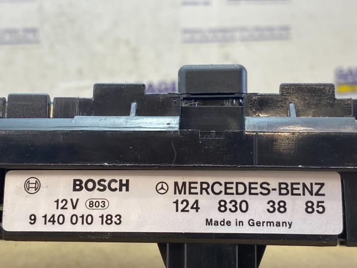 Panneau de commandes chauffage Mercedes E-Klasse