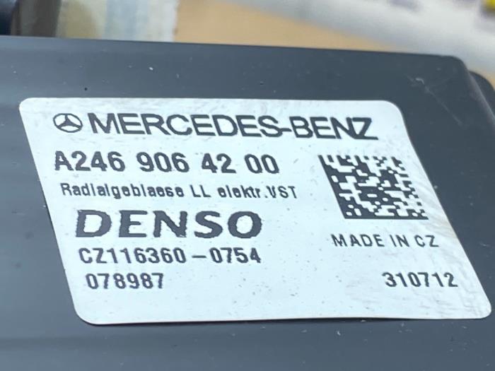 Heating and ventilation fan motor Mercedes B-Klasse