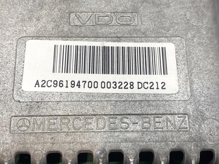 Affichage navigation Mercedes SLK