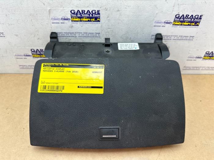 Navigation Display Mercedes C-Klasse
