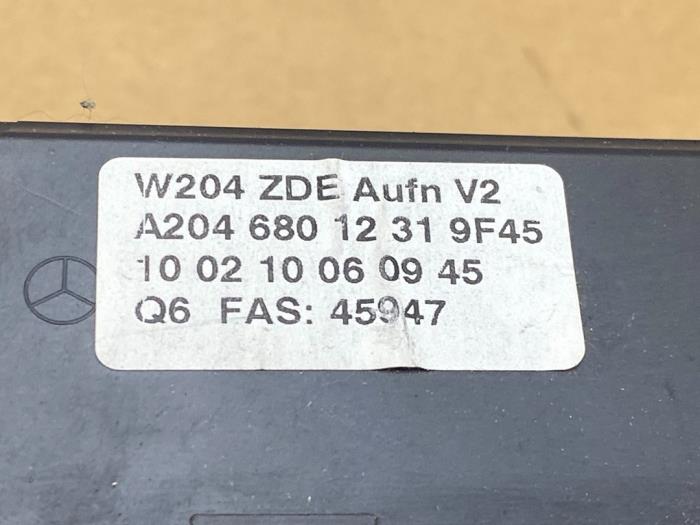 Affichage navigation Mercedes C-Klasse