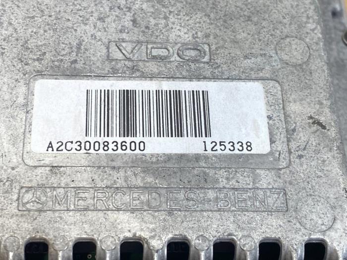 Affichage navigation Mercedes SLK