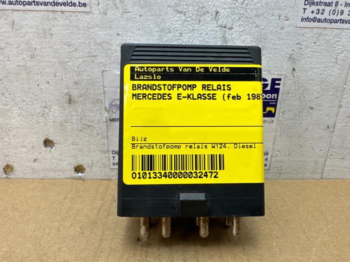 Brandstofpomp relais Mercedes E-Klasse