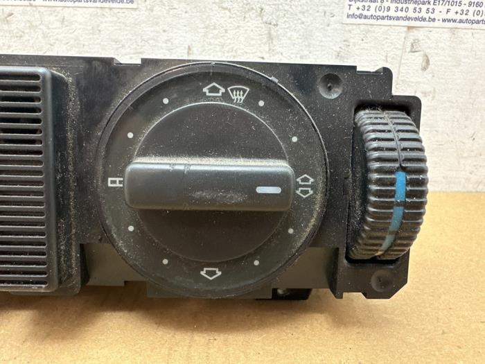 Panneau de commandes chauffage Mercedes C-Klasse