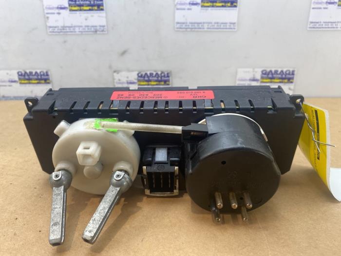 Panneau de commandes chauffage Mercedes C-Klasse