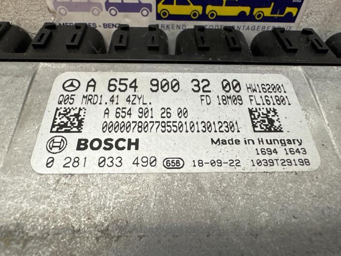 Ignition lock + computer Mercedes C-Klasse