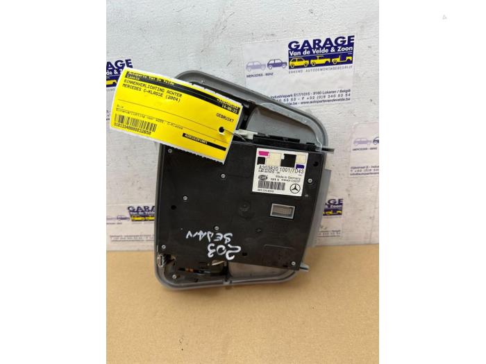 Innenbeleuchtung hinten Mercedes C-Klasse