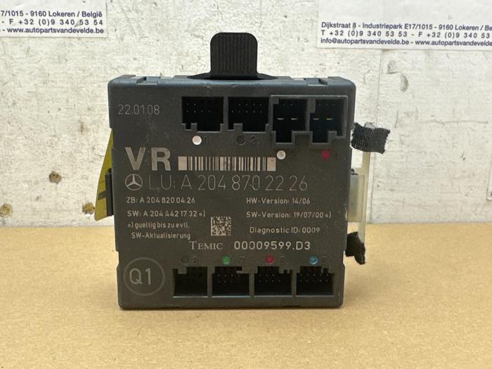 Module verrouillage central des portes Mercedes C-Klasse
