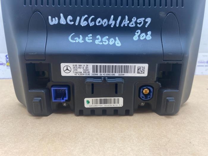 Navigation display Mercedes CLA