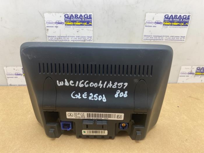 Navigation display Mercedes CLA