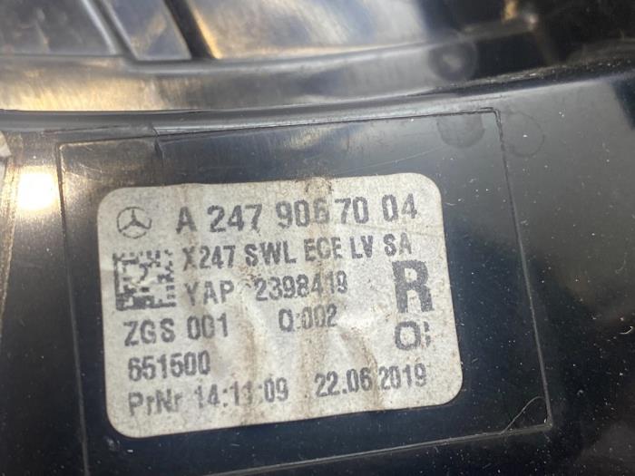 Tylne swiatlo pozycyjne prawe Mercedes GLB-Klasse