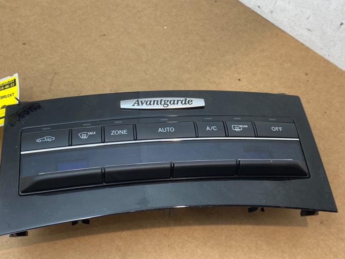 Heater control panel Mercedes E-Klasse