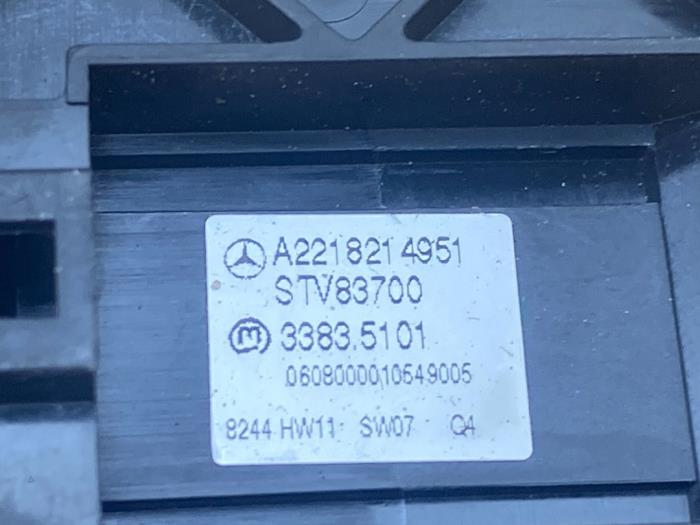 Interruptor combinado de ventanillas Mercedes S-Klasse