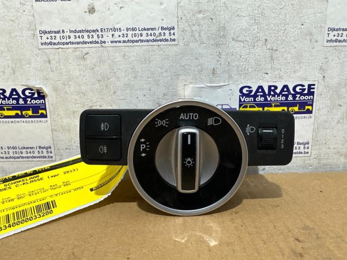 Commutateur lumière Mercedes C-Klasse