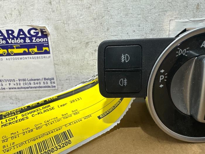 Commutateur lumière Mercedes C-Klasse