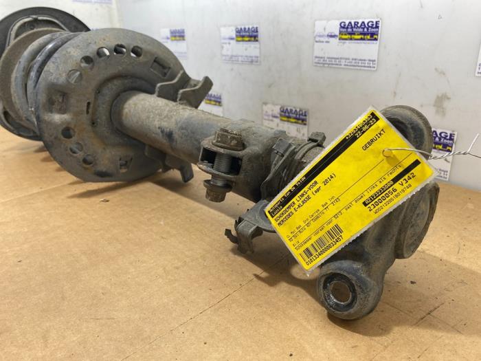 Fronts shock absorber, left Mercedes E-Klasse